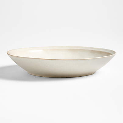 Prairie Natural Recycled Stoneware Serving Bowl