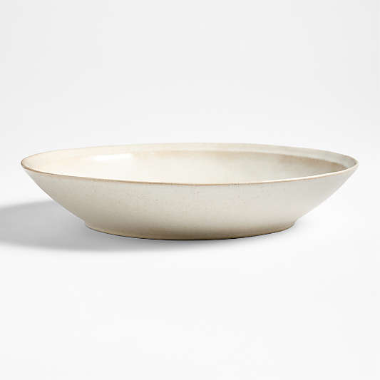 Prairie Natural Recycled Stoneware Serving Bowl
