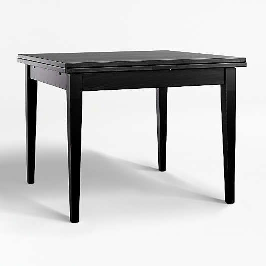 Pratico Bruno Black Extension Square Dining Table