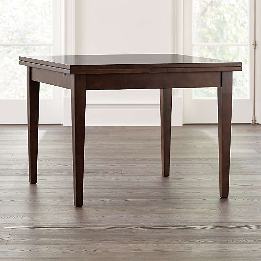 Pratico Aretina Walnut Extension Square Dining Table