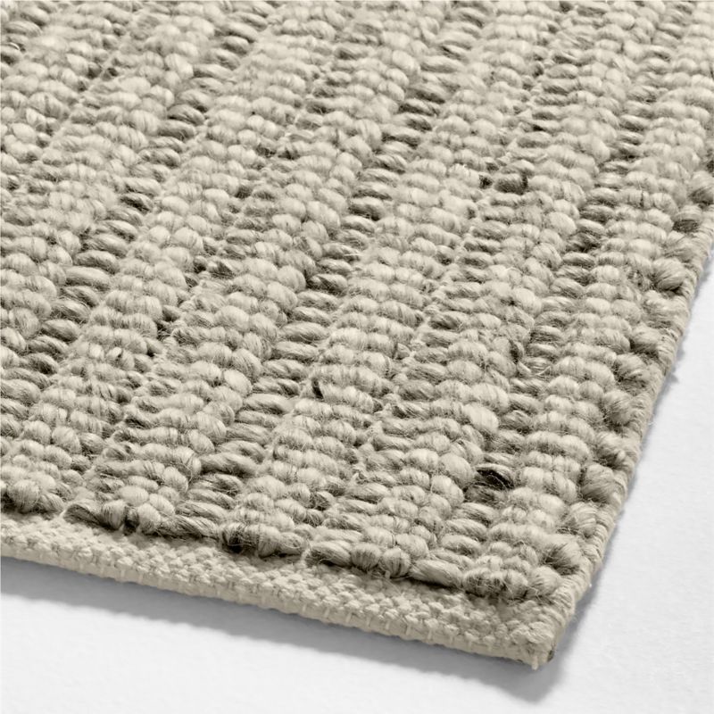 Prato Wool Grey Rug Swatch 12"x18" - image 5 of 4