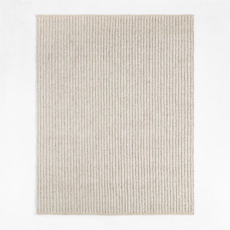 Glitzy Rugs UBSK00513T0131C3 6 x 6 ft. Hand Tufted Wool Floral Square Area  Rug, Beige & White, 1 - Kroger
