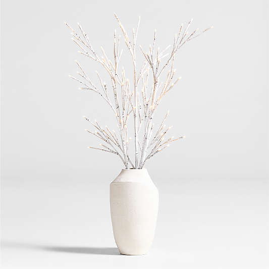 Faux Birch Pre-Lit Stem 40"