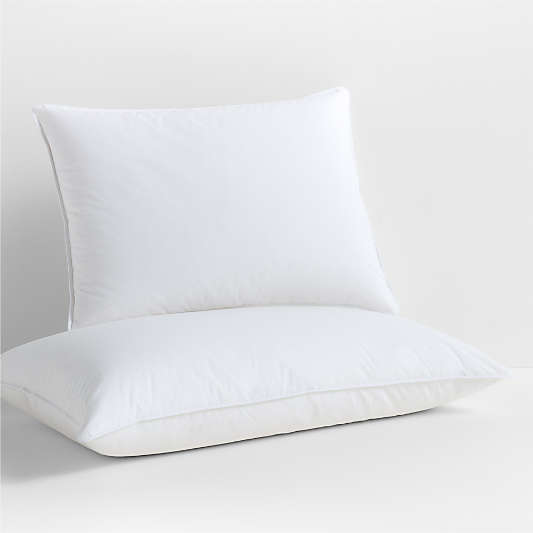 Premium Organic Cotton Down Medium Standard Bed Pillow