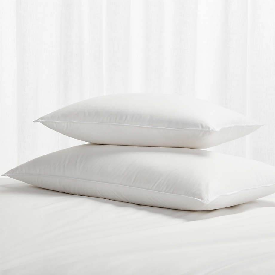 Premium Down Firm Bed Pillows Crate & Barrel