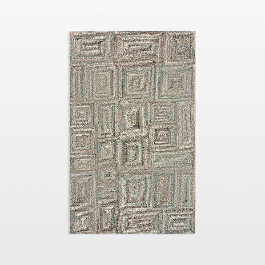 Presley Arctic Heathered Area Rug 6'x9'