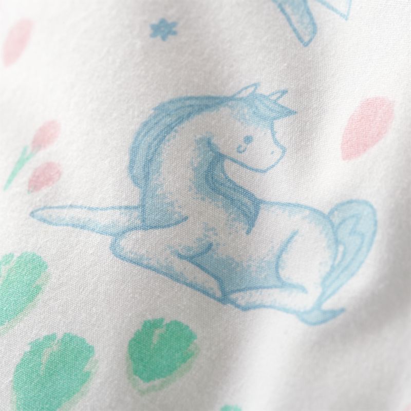 Organic Pretty Pony Full Sheet Set - image 9 of 12