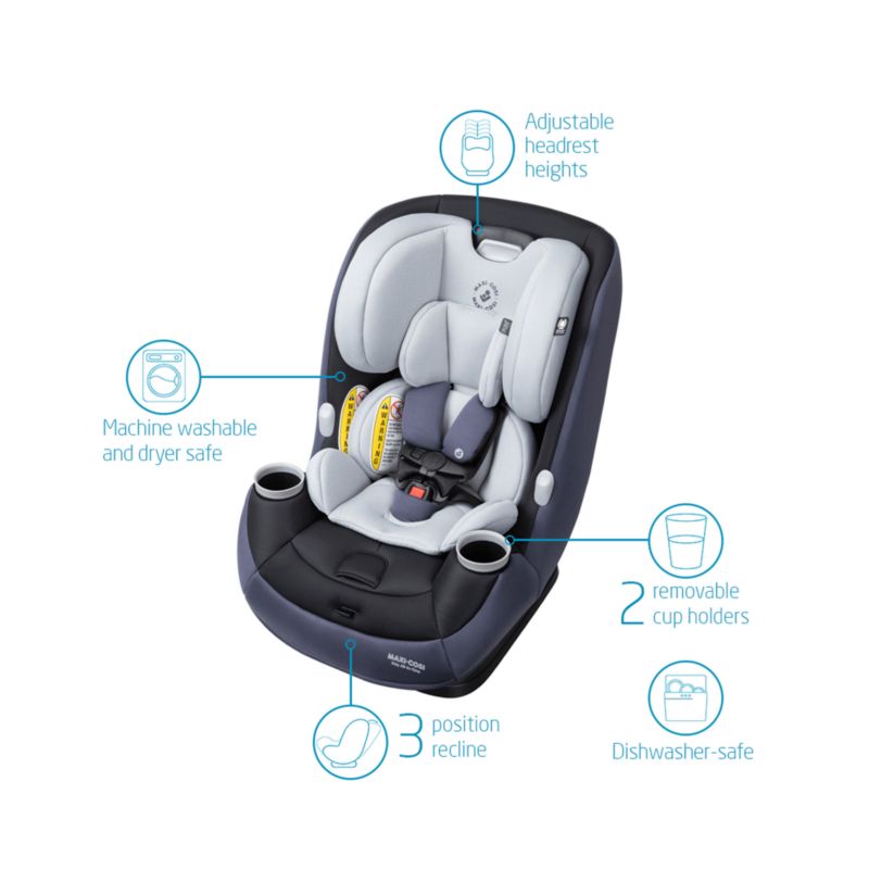 Maxi-Cosi ® Pria ™ All-in-One Midnight Slate Convertible Baby Car Seat - image 4 of 8