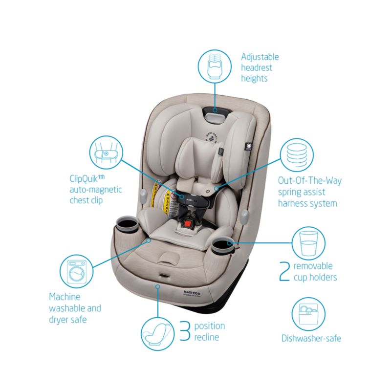 Maxi-Cosi ® Pria ™ Max All-in-One Desert Wonder Convertible Baby Car Seat - image 4 of 8