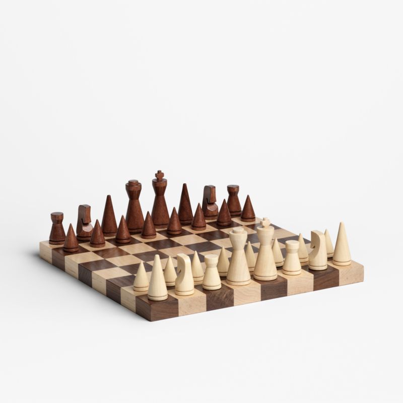 Printworks Minimalist Wooden Chess - image 3 of 4