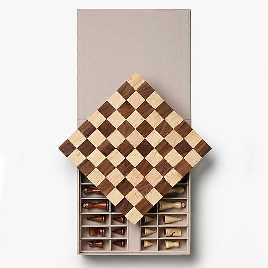 Printworks Minimalist Wooden Chess