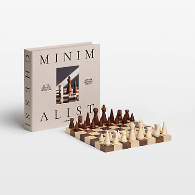 Printworks Minimalist Wooden Chess