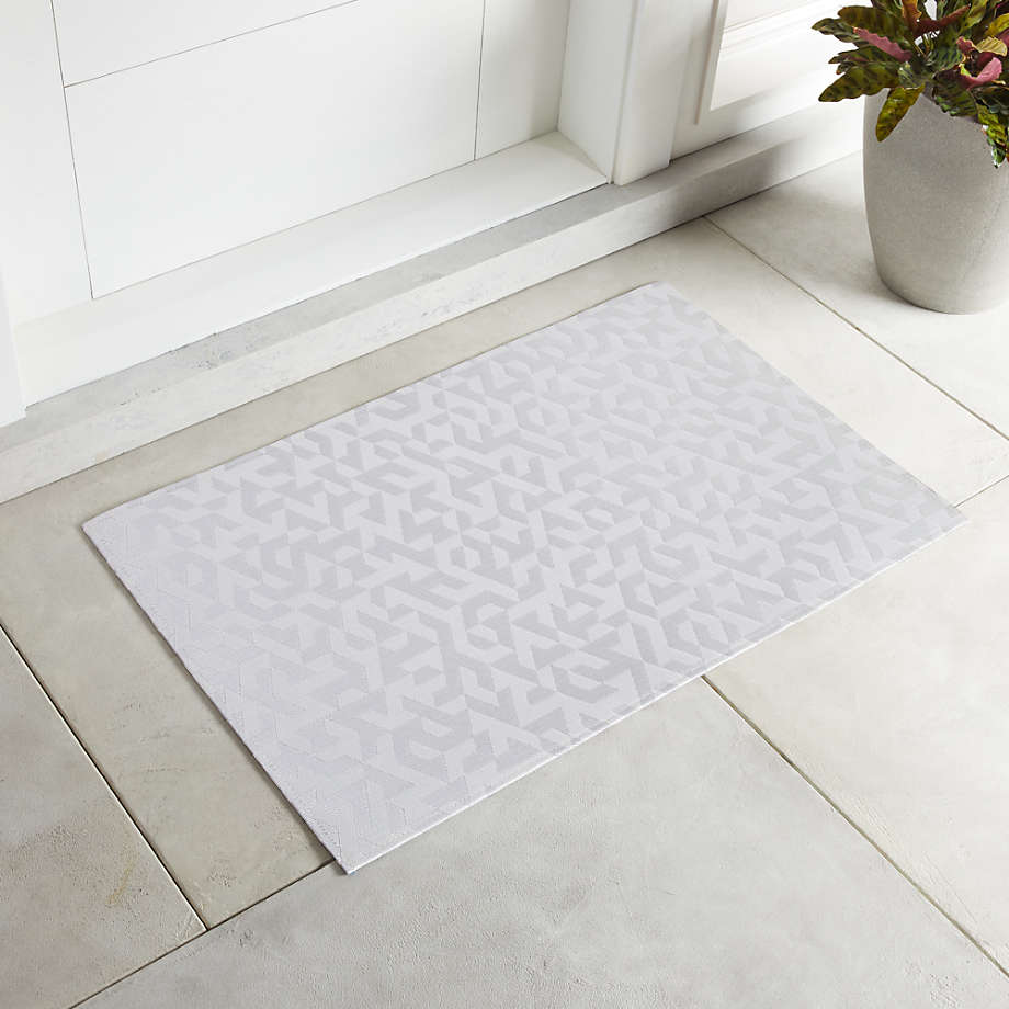 Chilewich - Mosaic Floor Mat in Grey-23 x 36