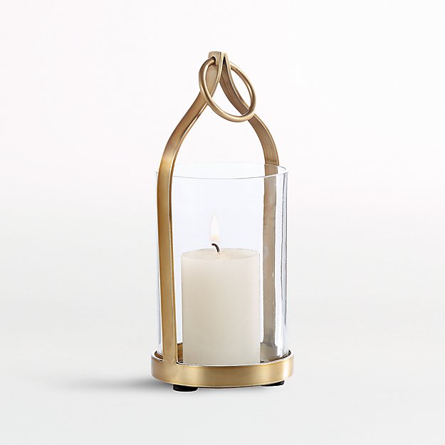 Priya Brass Candle Lantern 8.25