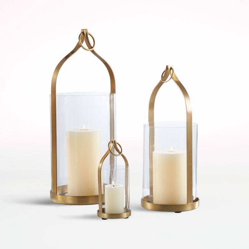 Priya Brass Lantern 16" - image 1 of 12