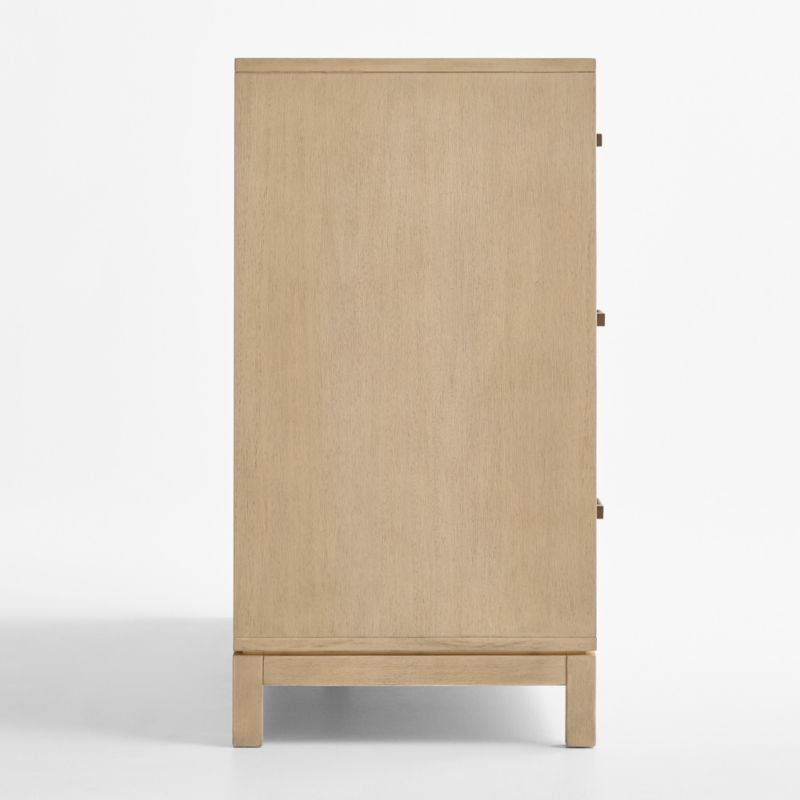 Parke 21" Weathered Natural Wood Kids Nightstand with Drawer - image 5 of 7