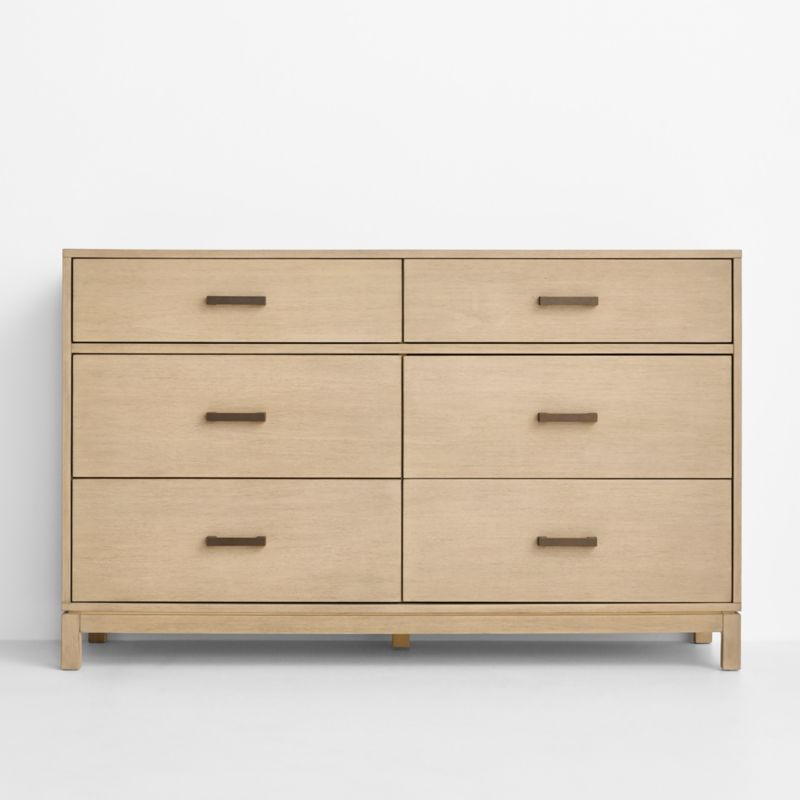 Parke 21" Weathered Natural Wood Kids Nightstand with Drawer - image 2 of 7
