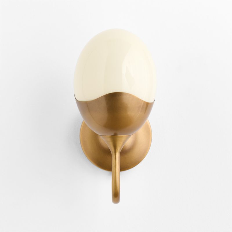 Primrose Glass and Metal Wall Sconce Light - image 3 of 8