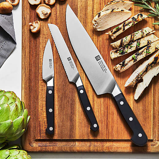 ZWILLING Pro 3-Piece Starter Knife Set