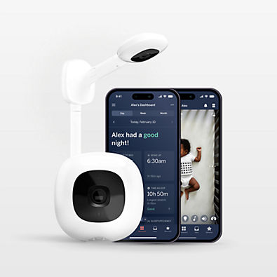 View Nanit Pro Smart HD Split Screen Baby Monitor with Wall Mount details