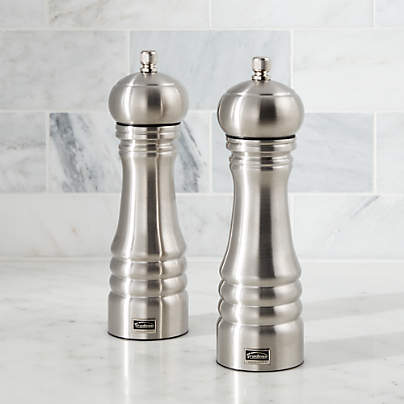 Professional Salt & Pepper Mill Set