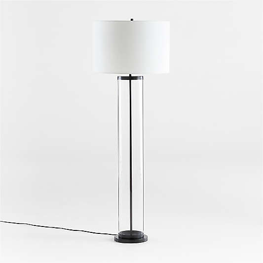Black and Gold Floor Lamps Crate & Barrel