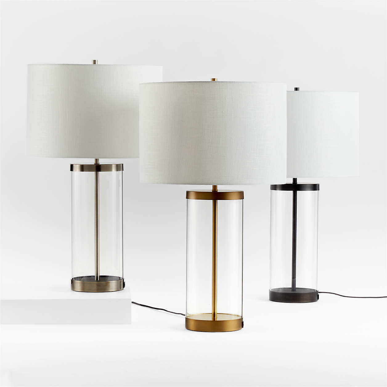 Promenade Table Lamp with USB Port Crate & Barrel