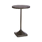 Prost Small Metal Round Drink Table + Reviews | Crate & Barrel