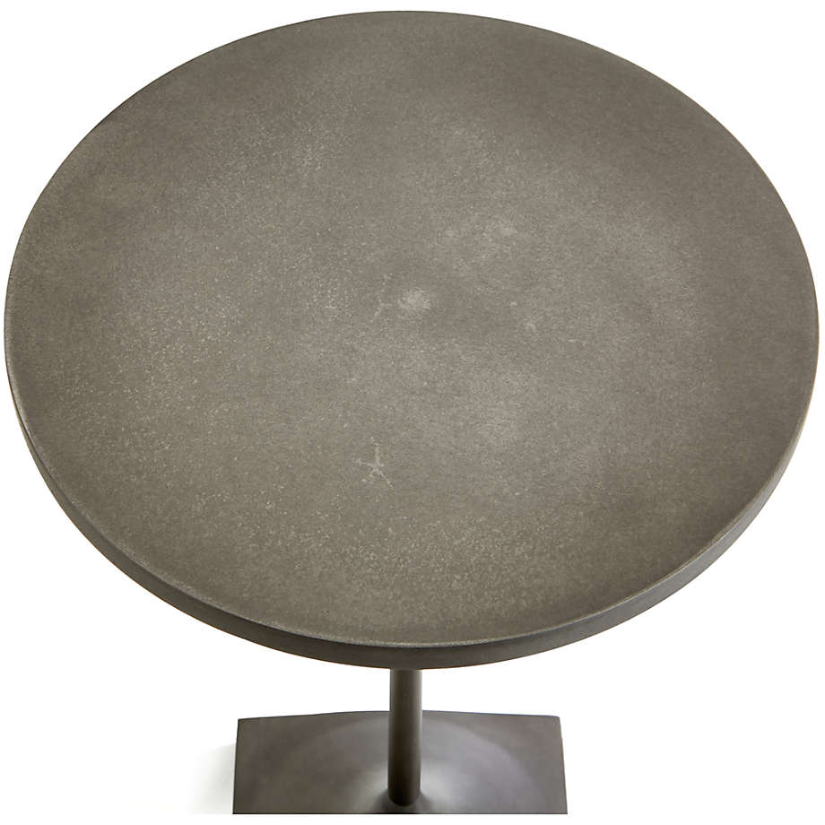 Prost Tall Brass and Marble Round Drink Table + Reviews