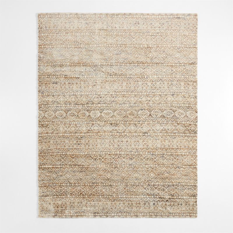 Provence Jute and Wool Hand-Knotted Area Rug 9'x12