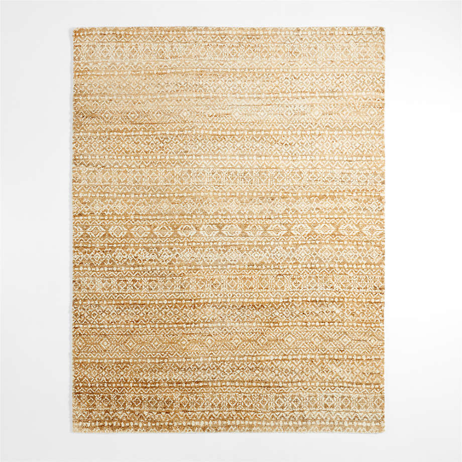 Provence Jute and Wool HandKnotted Ivory Area Rug 6'x9' + Reviews