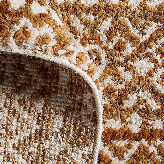 Provence Jute and Wool Hand-Knotted Taupe Brown Area Rug 9'x12'