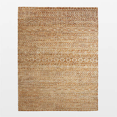 Provence Jute and Wool Hand-Knotted Taupe Brown Area Rug 9'x12
