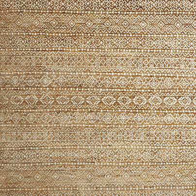 Provence Jute and Wool Hand-Knotted Taupe Brown Area Rug 6'x9'