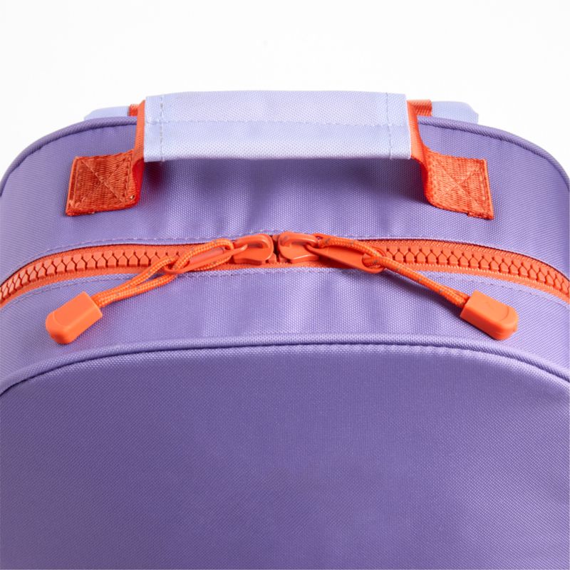 Purple Colorblock Medium Kids Backpack with Side Pockets - image 5 of 10