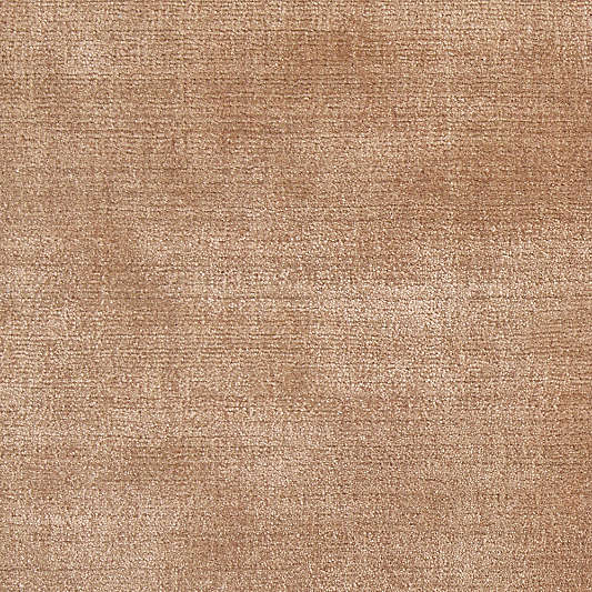Portraits Performance Warm Rose Handwoven Area Rug by Laura Harrier and Tiffany Howell