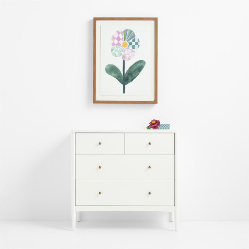 Patchwork Flower by Gemma Koomen Framed Wall Art Print - image 2 of 5