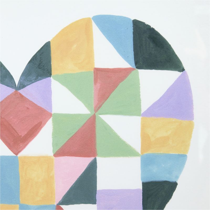 Patchwork Heart by Gemma Koomen Framed Wall Art Print - image 3 of 4