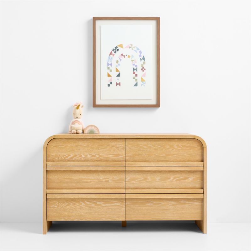 Patchwork Rainbow by Gemma Koomen Framed Wall Art Print - image 1 of 4