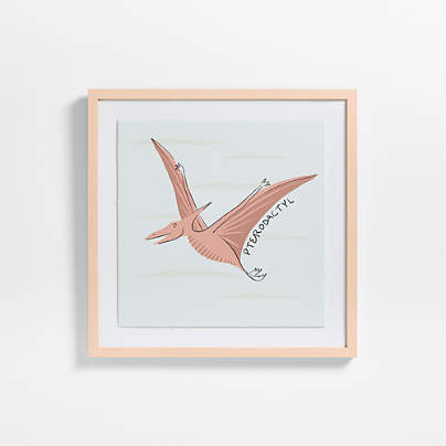 Pterodactyl Framed Wall Art Print