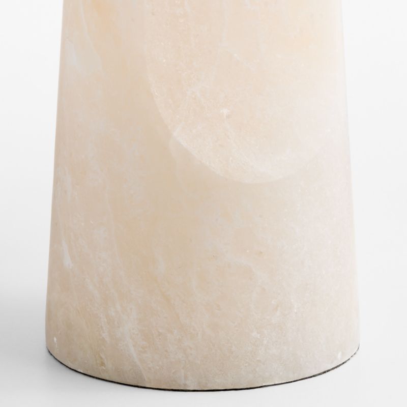 Petra Alabaster Table Lamp with Fabric Shade 24.5" - image 3 of 8