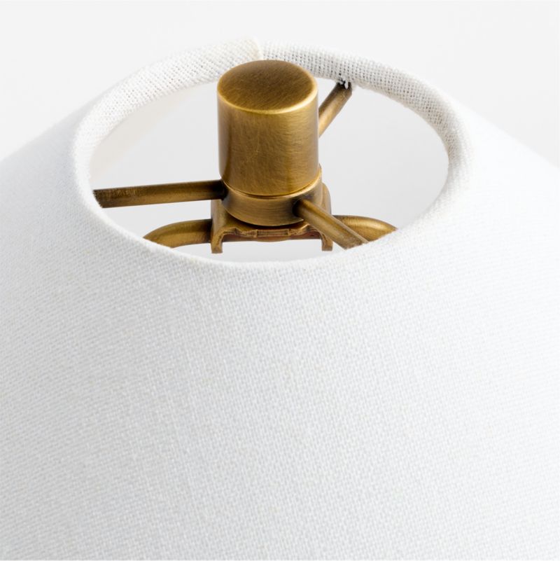 Petra Green Marble Table Lamp with Fabric Shade 24.5" - image 5 of 8