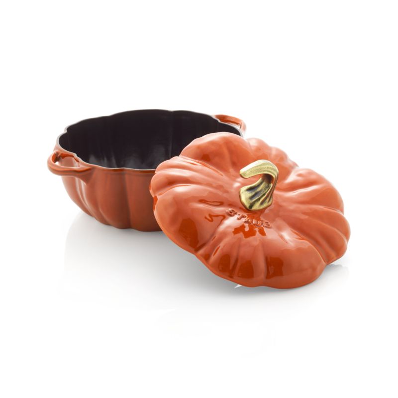 Staub ® 3.5-qt Enamel Cast Iron Pumpkin Cocotte - image 5 of 5