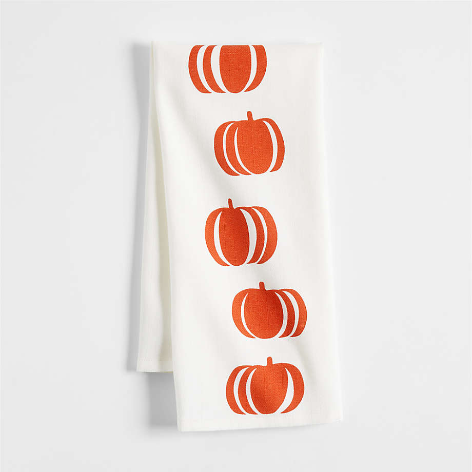 Pumpkin Fall Dish Towel + Reviews