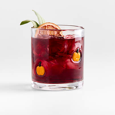 Halloween Pumpkins Icon 15-Oz. Double Old Fashioned Glass