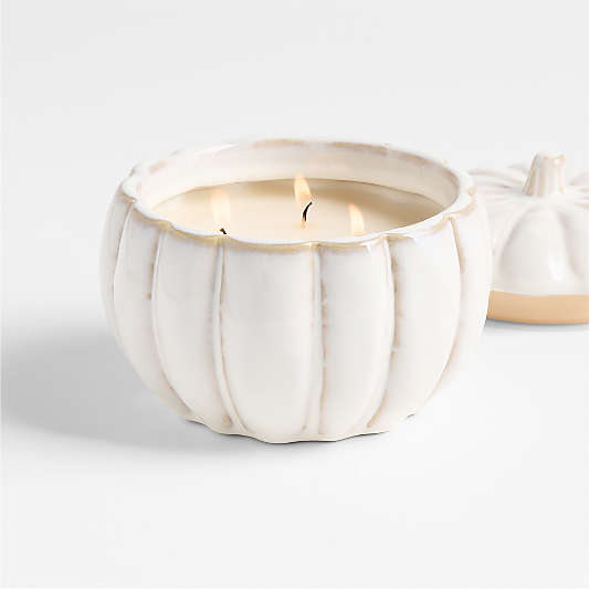 Pumpkin Orange Harvest 3-Wick Scented Candle