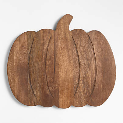 Pumpkin Wood Serving Board