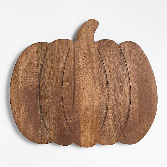 Pumpkin Wood Serving Board
