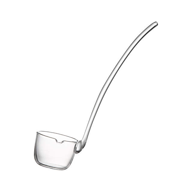 Punch Bowl Glass Ladle with Pouring Spout #8734