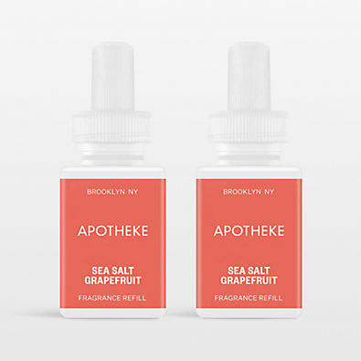 View Apotheke Sea Salt Grapefruit Pura Refill, Set of 2 details